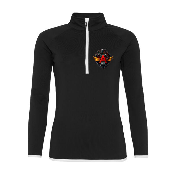 Adam Murphy Coaching  - Girlie Half Zip Sweat Top Thumbnail